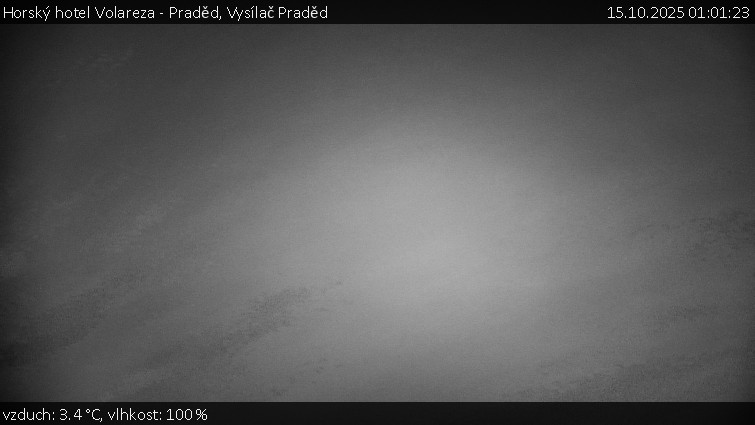 Horský hotel Volareza - Praděd - Vysílač Praděd - 15.10.2025 v 01:01 Horský hotel Volareza - Praděd - Vysílač Praděd - 15.10.2025 v 01:01