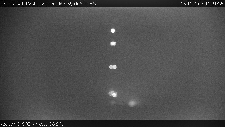 Horský hotel Volareza - Praděd - Vysílač Praděd - 15.10.2025 v 19:31 Horský hotel Volareza - Praděd - Vysílač Praděd - 15.10.2025 v 19:31