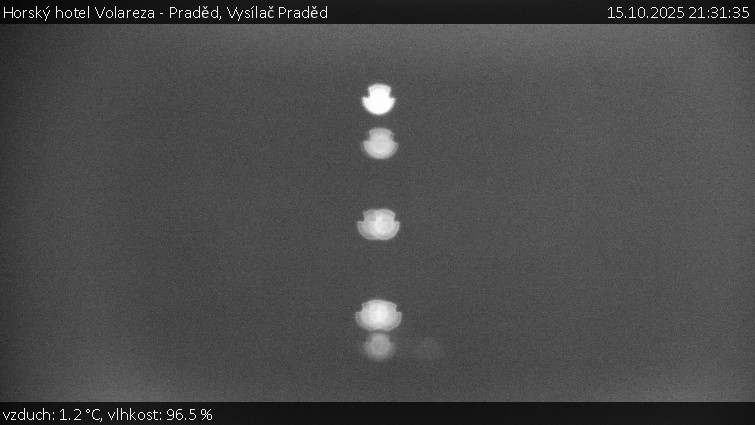 Horský hotel Volareza - Praděd - Vysílač Praděd - 15.10.2025 v 21:31 Horský hotel Volareza - Praděd - Vysílač Praděd - 15.10.2025 v 21:31