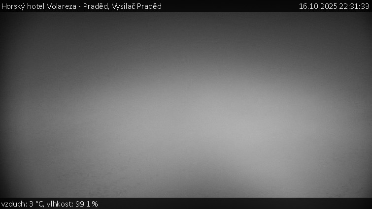 Horský hotel Volareza - Praděd - Vysílač Praděd - 16.10.2025 v 22:31 Horský hotel Volareza - Praděd - Vysílač Praděd - 16.10.2025 v 22:31