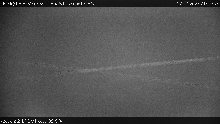 Horský hotel Volareza - Praděd - Vysílač Praděd - 17.10.2025 v 21:31 Horský hotel Volareza - Praděd - Vysílač Praděd - 17.10.2025 v 21:31