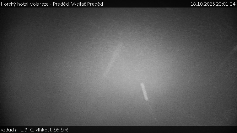 Horský hotel Volareza - Praděd - Vysílač Praděd - 18.10.2025 v 23:01 Horský hotel Volareza - Praděd - Vysílač Praděd - 18.10.2025 v 23:01