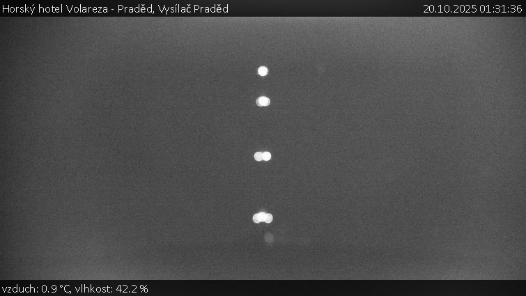 Horský hotel Volareza - Praděd - Vysílač Praděd - 20.10.2025 v 01:31 Horský hotel Volareza - Praděd - Vysílač Praděd - 20.10.2025 v 01:31