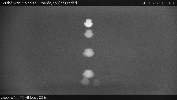 Horský hotel Volareza - Praděd - Vysílač Praděd - 20.10.2025 v 19:01 Horský hotel Volareza - Praděd - Vysílač Praděd - 20.10.2025 v 19:01