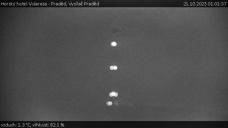 Horský hotel Volareza - Praděd - Vysílač Praděd - 21.10.2025 v 01:01 Horský hotel Volareza - Praděd - Vysílač Praděd - 21.10.2025 v 01:01