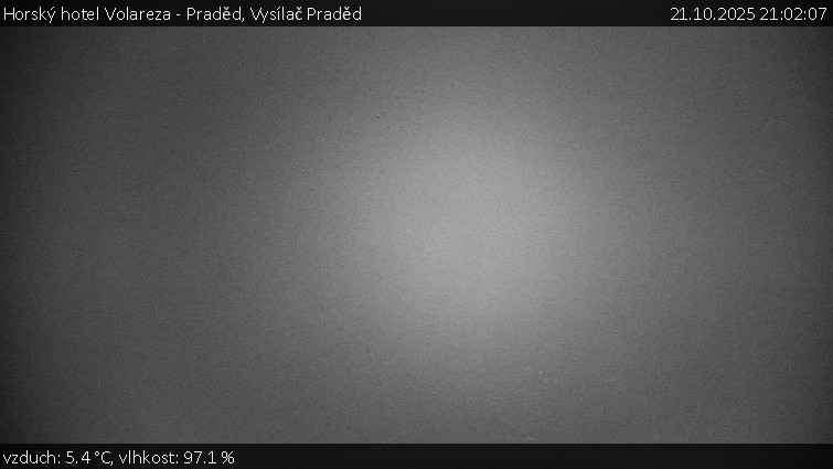 Horský hotel Volareza - Praděd - Vysílač Praděd - 21.10.2025 v 21:02 Horský hotel Volareza - Praděd - Vysílač Praděd - 21.10.2025 v 21:02