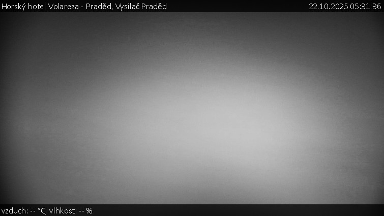 Horský hotel Volareza - Praděd - Vysílač Praděd - 22.10.2025 v 05:31 Horský hotel Volareza - Praděd - Vysílač Praděd - 22.10.2025 v 05:31