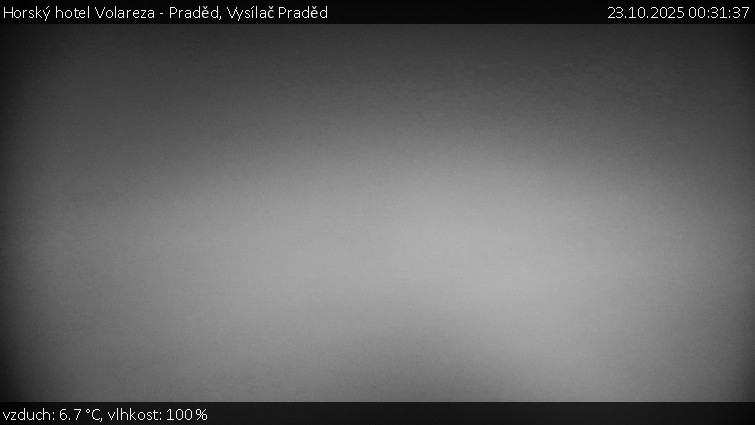 Horský hotel Volareza - Praděd - Vysílač Praděd - 23.10.2025 v 00:31 Horský hotel Volareza - Praděd - Vysílač Praděd - 23.10.2025 v 00:31