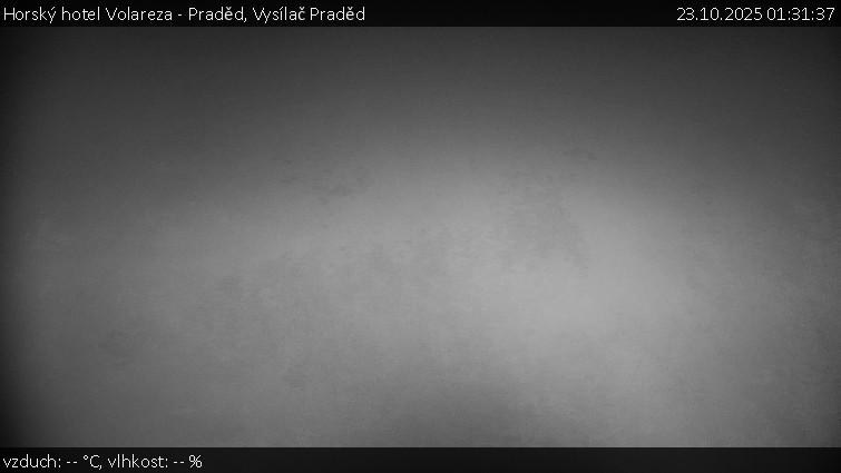 Horský hotel Volareza - Praděd - Vysílač Praděd - 23.10.2025 v 01:31 Horský hotel Volareza - Praděd - Vysílač Praděd - 23.10.2025 v 01:31