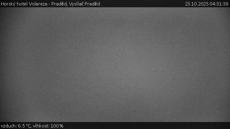 Horský hotel Volareza - Praděd - Vysílač Praděd - 23.10.2025 v 04:31 Horský hotel Volareza - Praděd - Vysílač Praděd - 23.10.2025 v 04:31