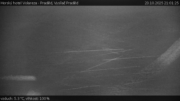 Horský hotel Volareza - Praděd - Vysílač Praděd - 23.10.2025 v 21:01 Horský hotel Volareza - Praděd - Vysílač Praděd - 23.10.2025 v 21:01
