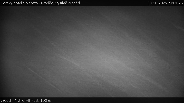 Horský hotel Volareza - Praděd - Vysílač Praděd - 23.10.2025 v 23:01 Horský hotel Volareza - Praděd - Vysílač Praděd - 23.10.2025 v 23:01