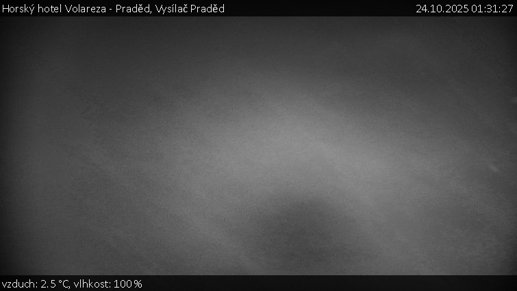 Horský hotel Volareza - Praděd - Vysílač Praděd - 24.10.2025 v 01:31 Horský hotel Volareza - Praděd - Vysílač Praděd - 24.10.2025 v 01:31