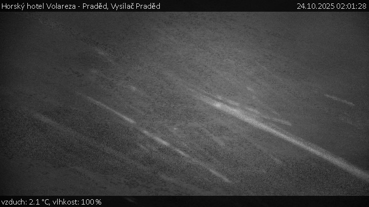 Horský hotel Volareza - Praděd - Vysílač Praděd - 24.10.2025 v 02:01 Horský hotel Volareza - Praděd - Vysílač Praděd - 24.10.2025 v 02:01