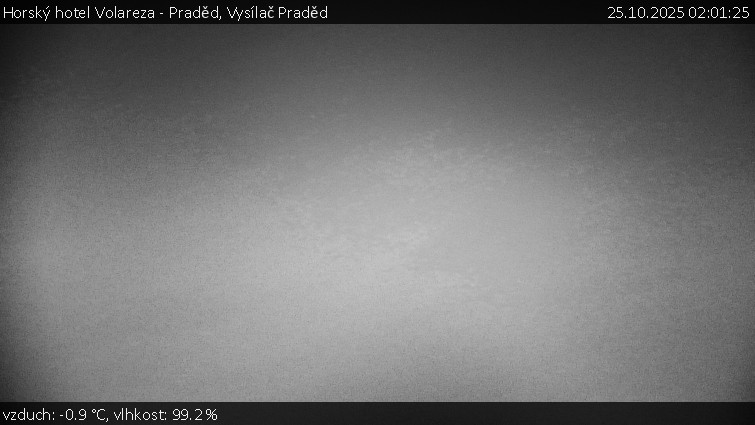 Horský hotel Volareza - Praděd - Vysílač Praděd - 25.10.2025 v 02:01 Horský hotel Volareza - Praděd - Vysílač Praděd - 25.10.2025 v 02:01