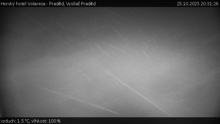 Horský hotel Volareza - Praděd - Vysílač Praděd - 25.10.2025 v 20:31 Horský hotel Volareza - Praděd - Vysílač Praděd - 25.10.2025 v 20:31