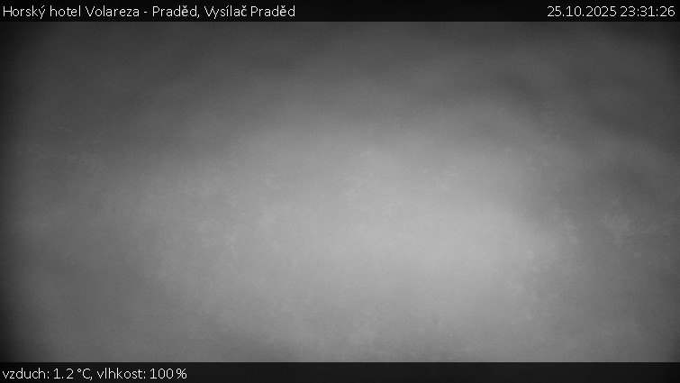 Horský hotel Volareza - Praděd - Vysílač Praděd - 25.10.2025 v 23:31 Horský hotel Volareza - Praděd - Vysílač Praděd - 25.10.2025 v 23:31