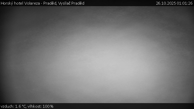 Horský hotel Volareza - Praděd - Vysílač Praděd - 26.10.2025 v 01:01 Horský hotel Volareza - Praděd - Vysílač Praděd - 26.10.2025 v 01:01