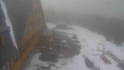 Parkoviště a hlavní vchod