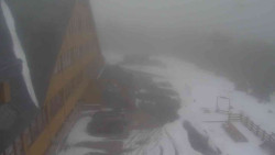 Parkoviště a hlavní vchod