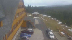 Parkoviště a hlavní vchod