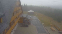 Parkoviště a hlavní vchod