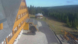 Parkoviště a hlavní vchod