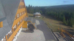 Parkoviště a hlavní vchod