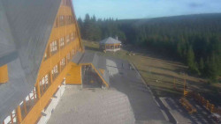 Parkoviště a hlavní vchod