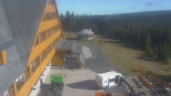 Parkoviště a hlavní vchod