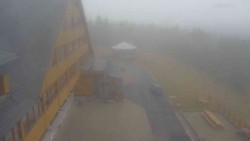 Parkoviště a hlavní vchod