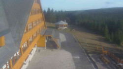 Parkoviště a hlavní vchod