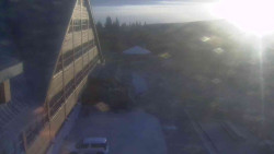 Parkoviště a hlavní vchod