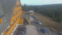 Parkoviště a hlavní vchod