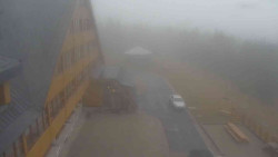 Parkoviště a hlavní vchod