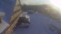 Parkoviště a hlavní vchod