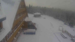 Parkoviště a hlavní vchod