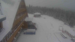 Parkoviště a hlavní vchod