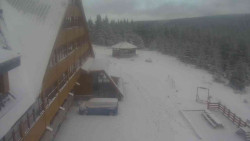 Parkoviště a hlavní vchod