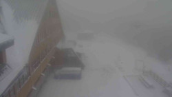 Parkoviště a hlavní vchod