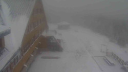 Parkoviště a hlavní vchod