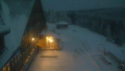 Parkoviště a hlavní vchod