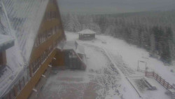 Parkoviště a hlavní vchod