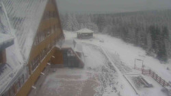 Parkoviště a hlavní vchod