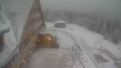 Parkoviště a hlavní vchod