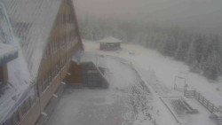 Parkoviště a hlavní vchod