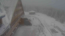 Parkoviště a hlavní vchod