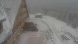 Parkoviště a hlavní vchod