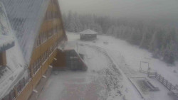 Parkoviště a hlavní vchod