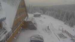 Parkoviště a hlavní vchod